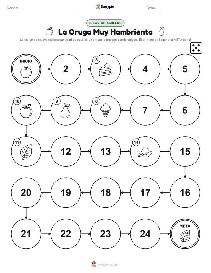 Juego de Rueda y Avanza
