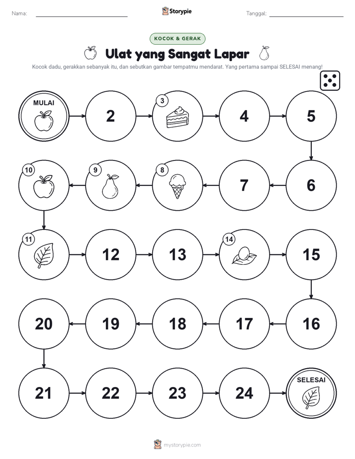 Permainan Gulung & Pindah