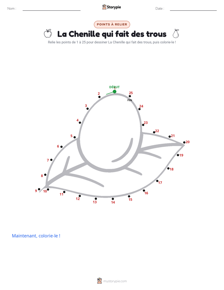 Relie les points