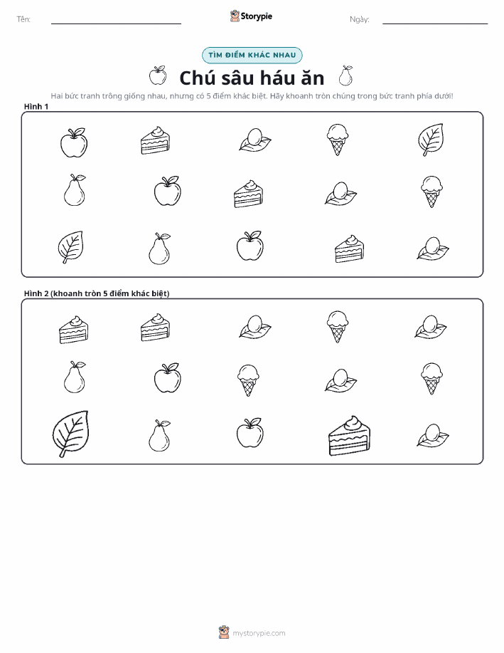 Tìm Sự Khác Biệt