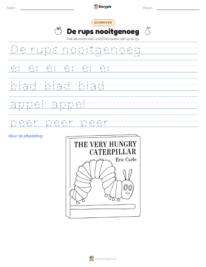 Schrijf Oefening