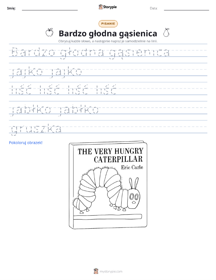 Ćwiczenie Pisania