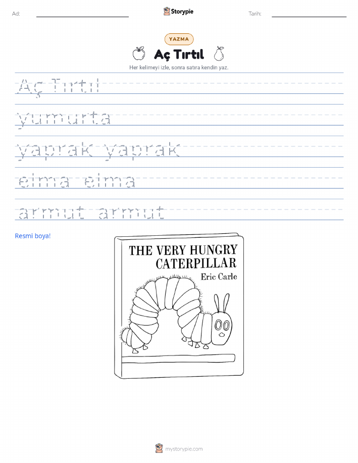 Yazma Pratiği