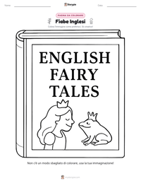 Pagina da colorare di Fiabe Inglesi per bambini