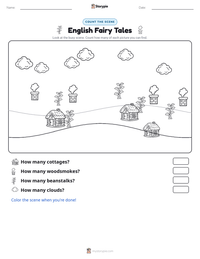 English Fairy Tales printable worksheet preview