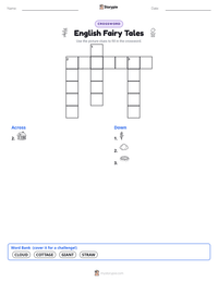 English Fairy Tales printable worksheet preview
