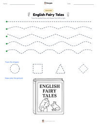 English Fairy Tales printable worksheet preview