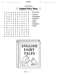 English Fairy Tales printable worksheet preview