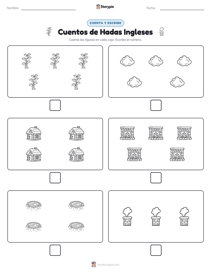 Cuenta y Escribe