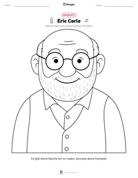 Eric Carle druckbare Arbeitsblatt Vorschau