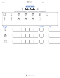 Eric Carle printable worksheet preview