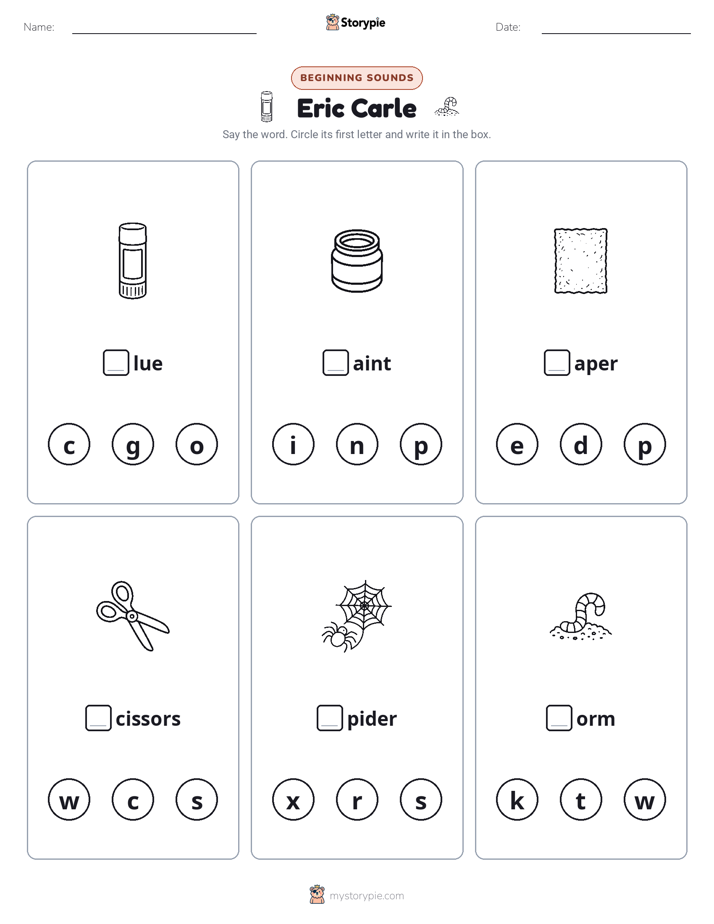 Beginning Sounds