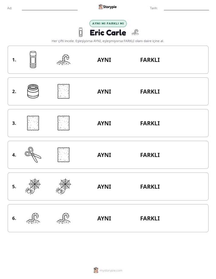 Aynı mı Farklı mı