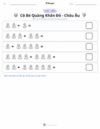 Xem trước tài liệu in sẵn Cô bé quàng khăn đỏ - Châu Âu