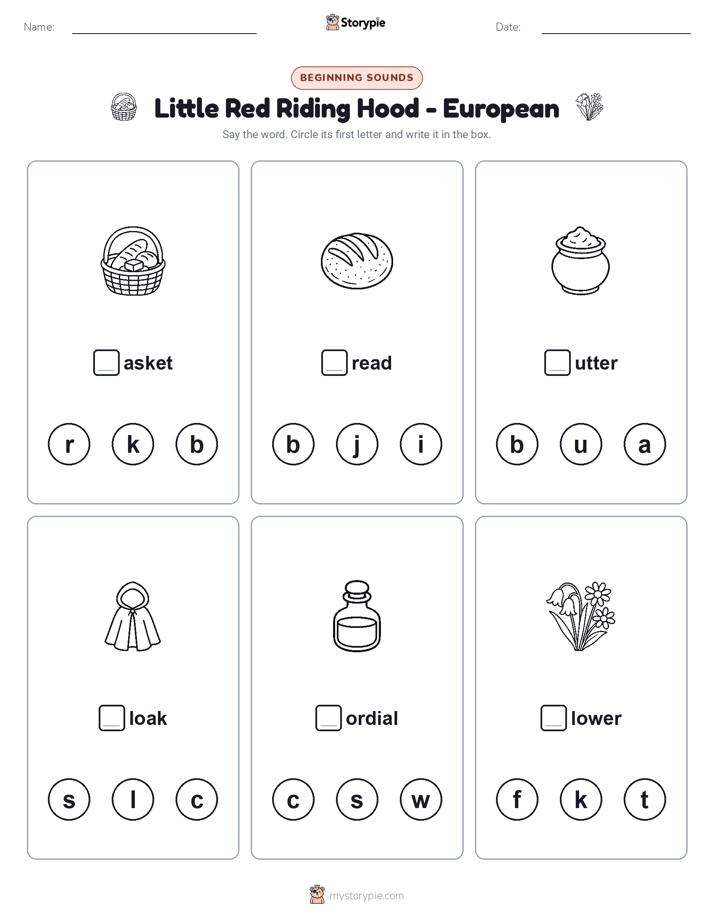 Beginning Sounds