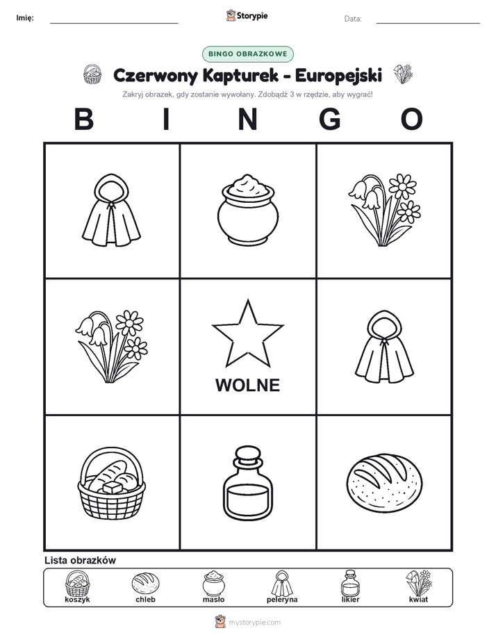 Bingo obrazkowe
