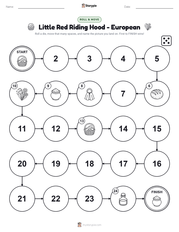 Roll & Move Game