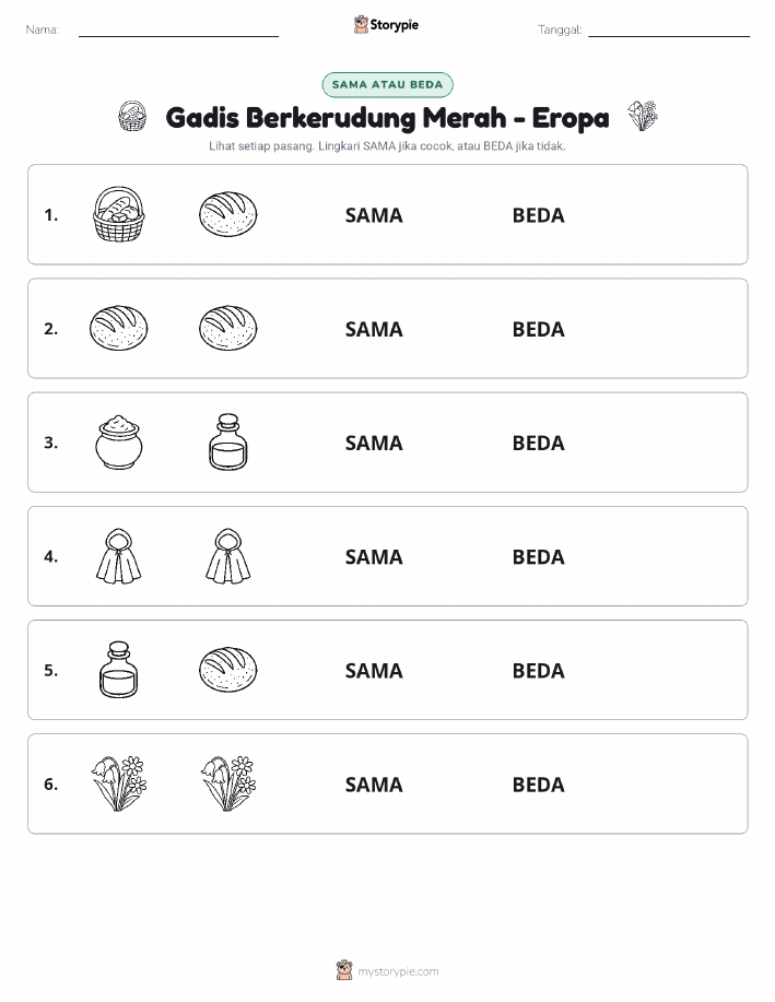 Sama atau Berbeda