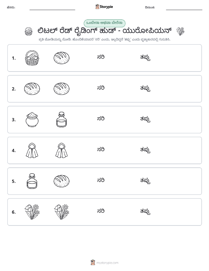 ಒಂದೇ ಅಥವಾ ವಿಭಿನ್ನ