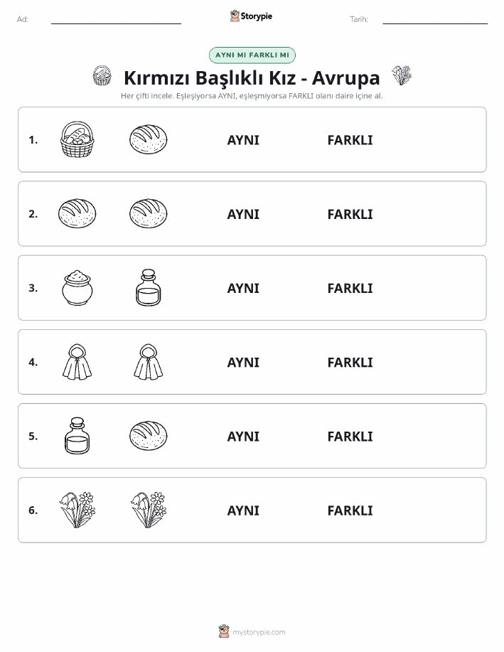 Aynı mı Farklı mı