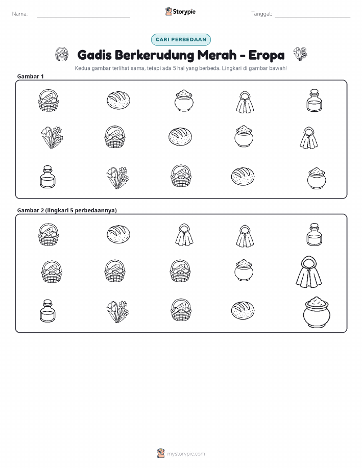 Temukan Perbedaannya