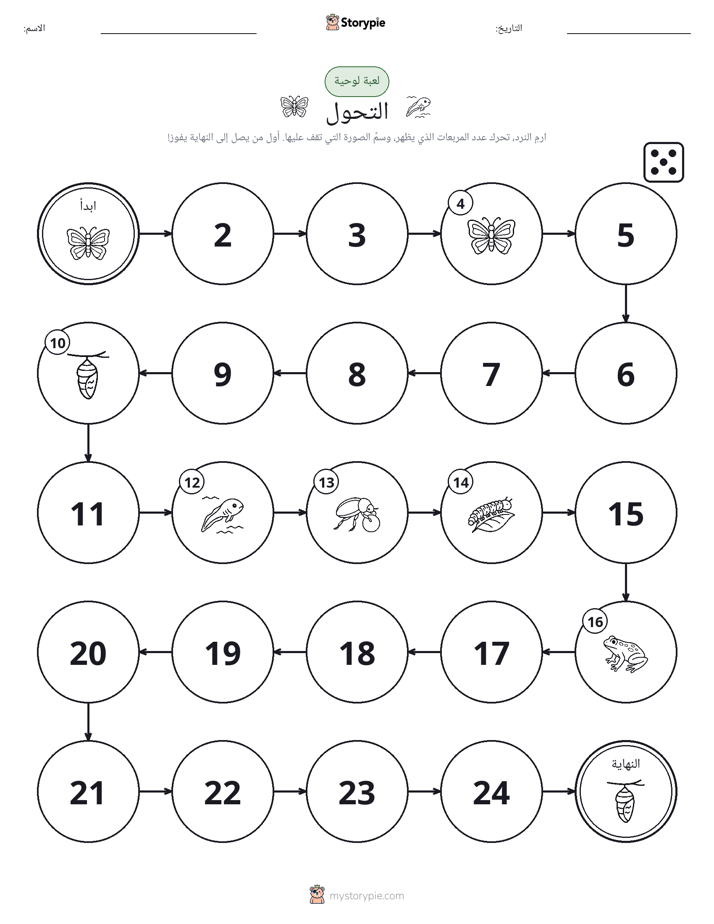 لعبة لف و تحرك