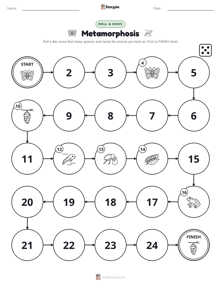 Roll & Move Game