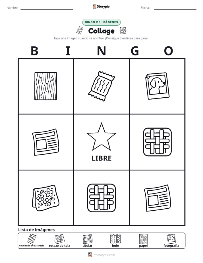Bingo de Imágenes