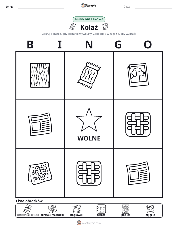 Bingo obrazkowe
