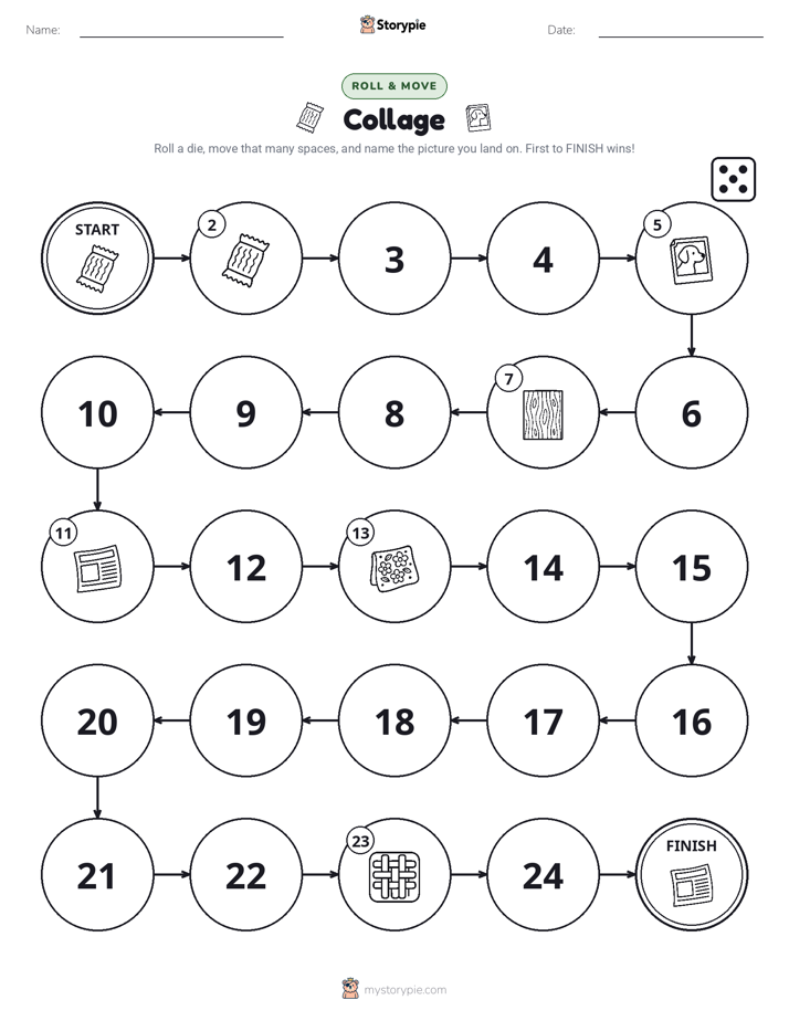 Roll & Move Game