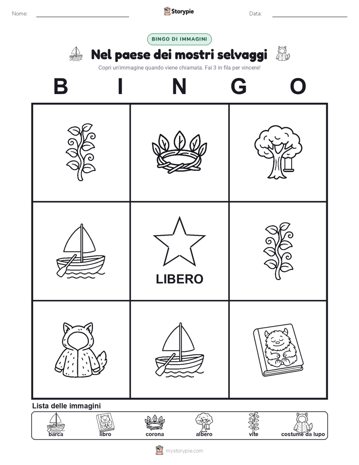 Bingo delle Immagini