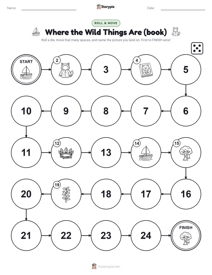 Roll & Move Game