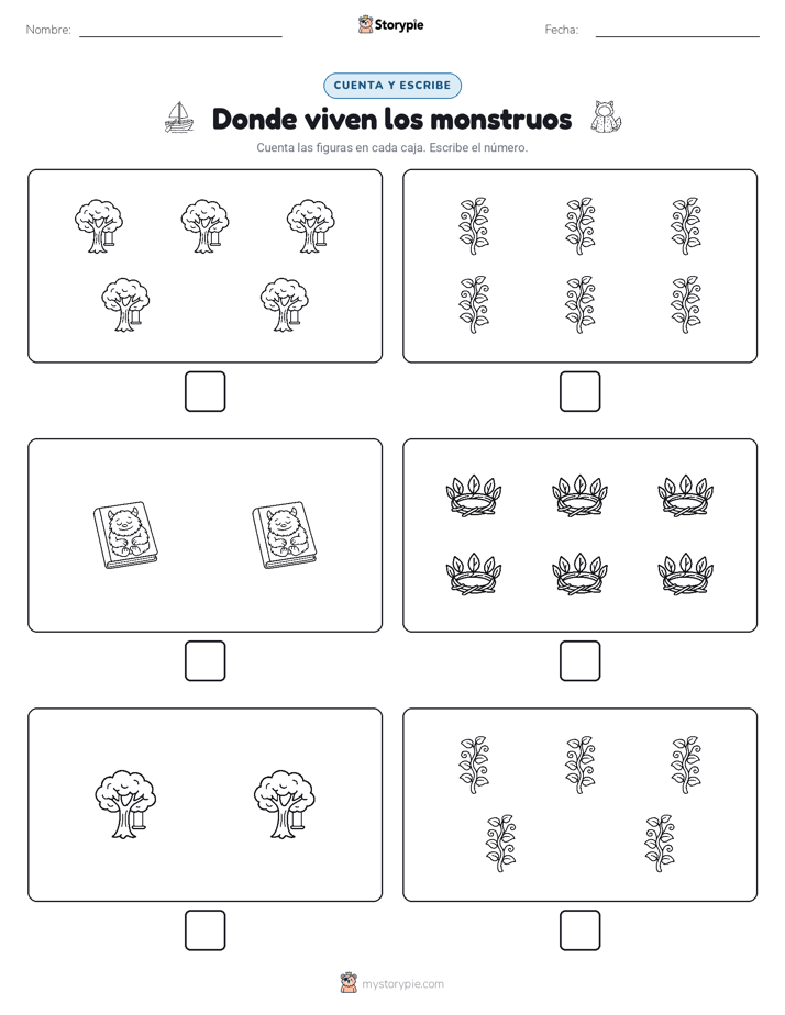 Cuenta y Escribe