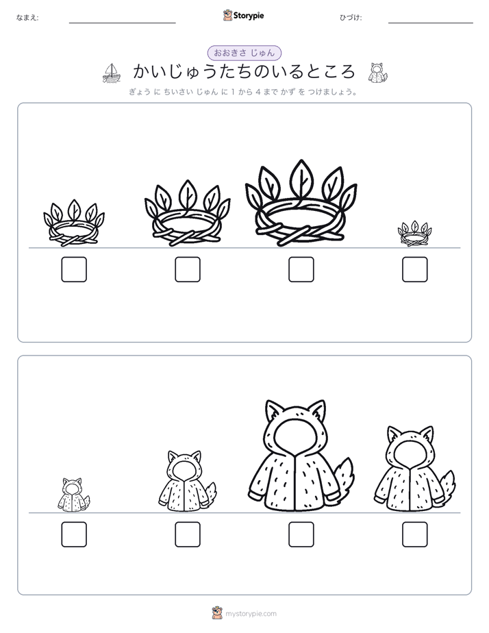 サイズ順