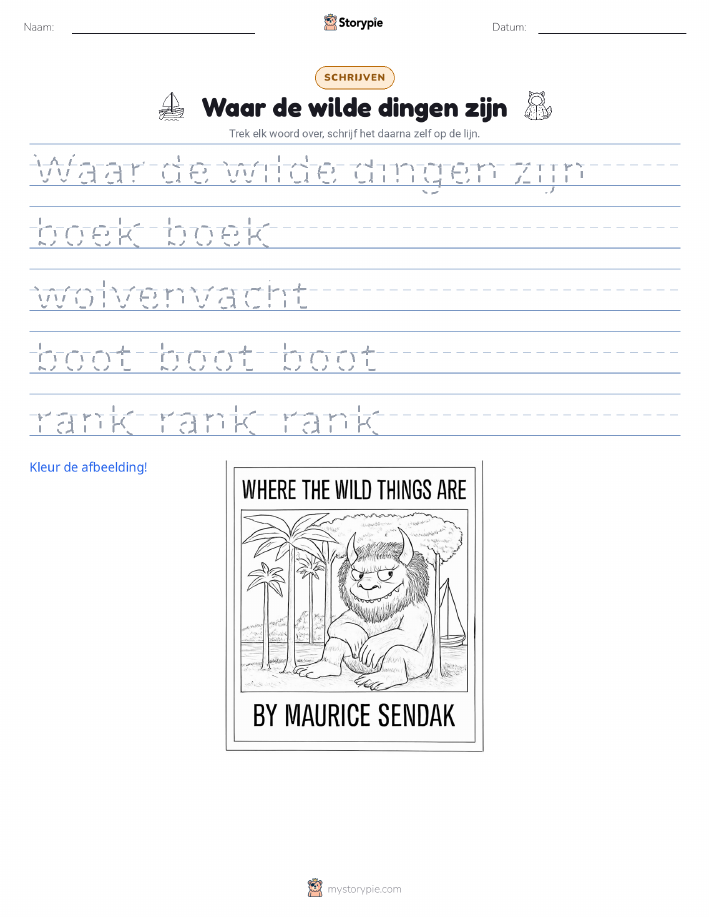 Schrijf Oefening