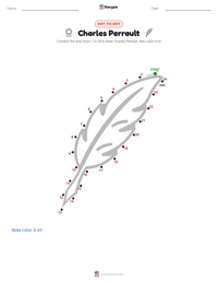 Charles Perrault printable worksheet preview