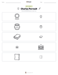 Charles Perrault printable worksheet preview