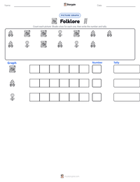 Folklore printable worksheet preview