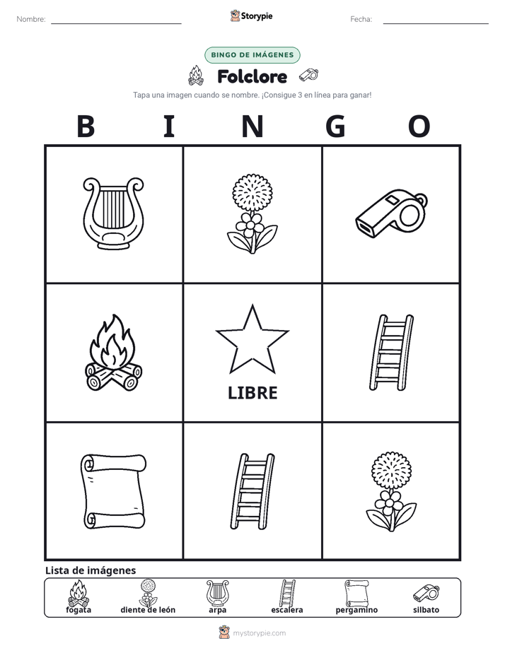 Bingo de Imágenes