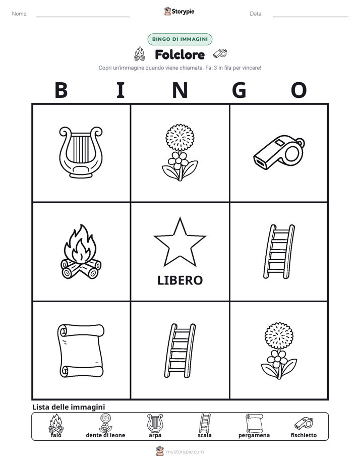Bingo delle Immagini