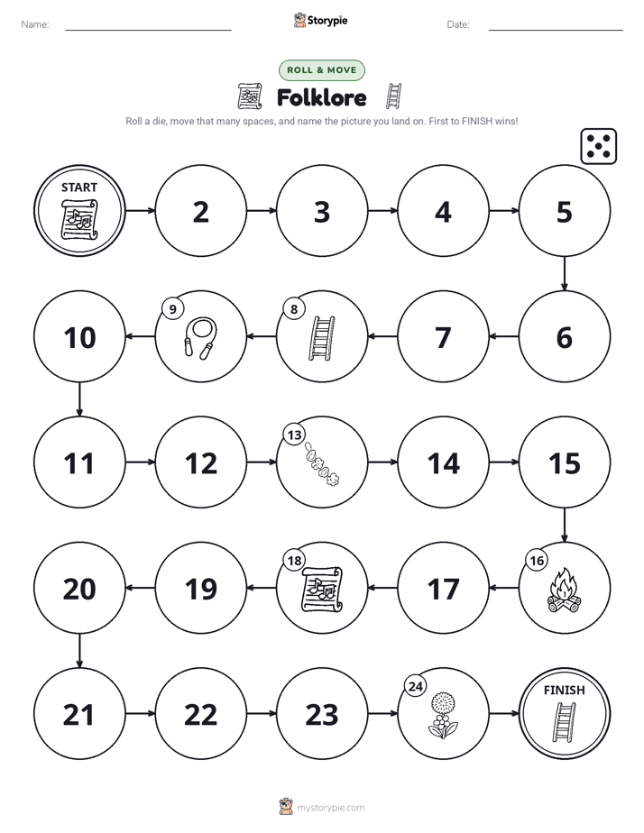 Roll & Move Game