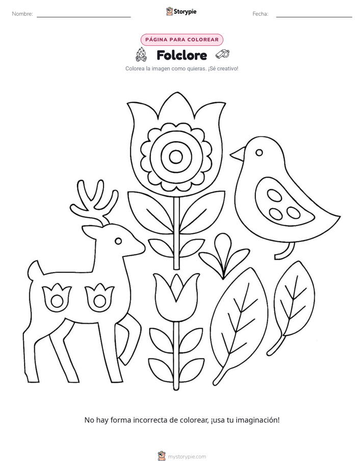 Página para Colorear