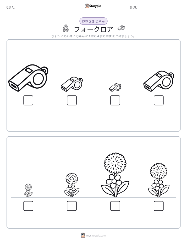 サイズ順