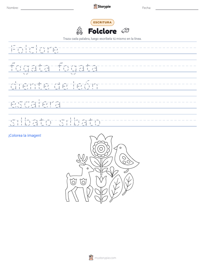 Práctica de Escritura