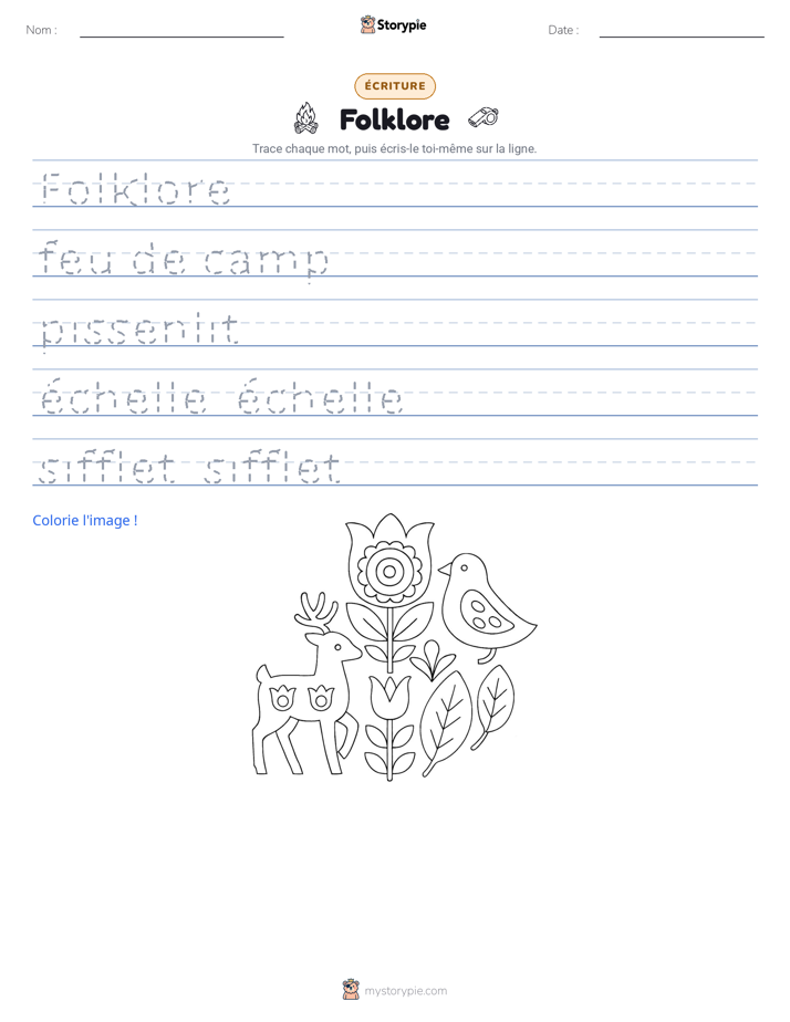 Pratique d'écriture