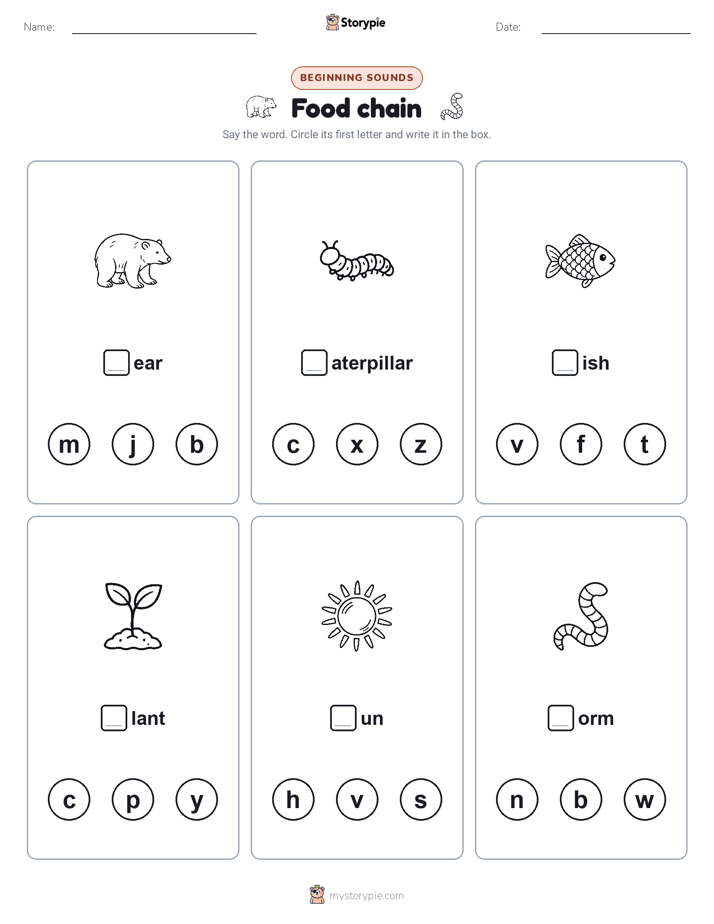 Beginning Sounds