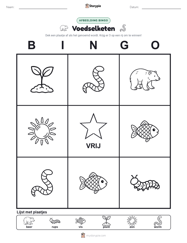 Afbeelding Bingo