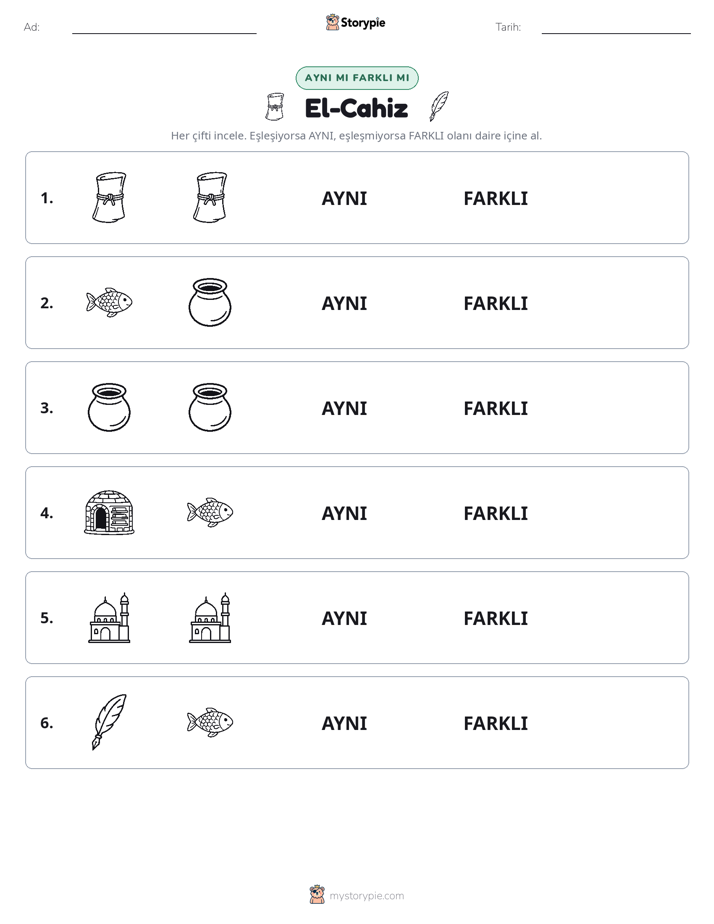 Aynı mı Farklı mı