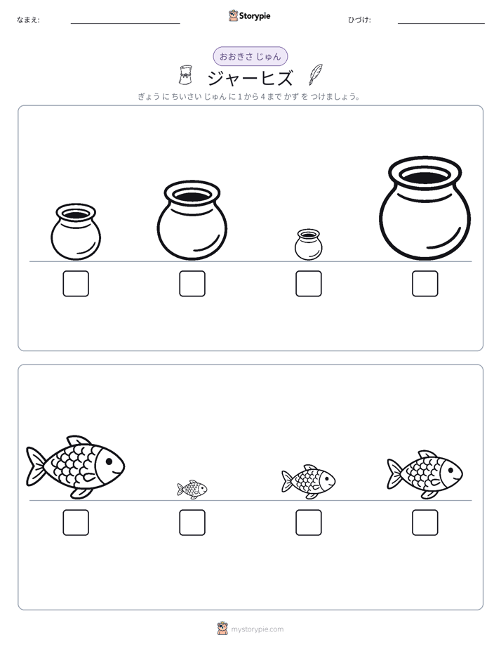 サイズ順