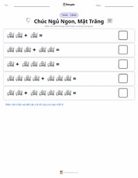 Xem trước tài liệu in sẵn Chúc Bé Ngủ Ngon